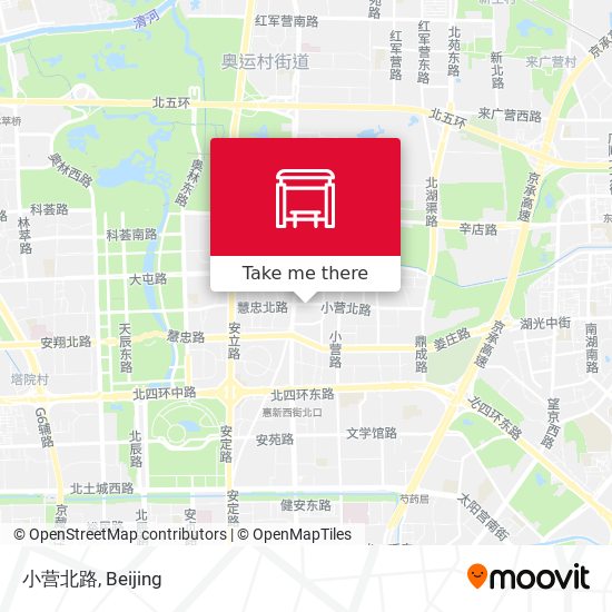 小营北路 map