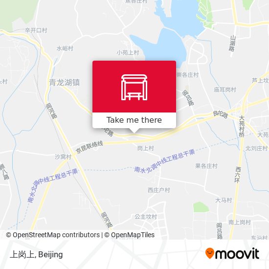 上岗上 map