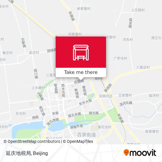 延庆地税局 map