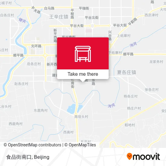 食品街南口 map