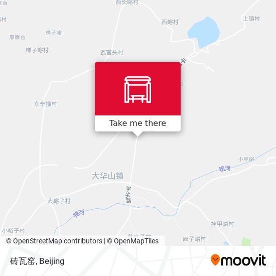 砖瓦窑 map