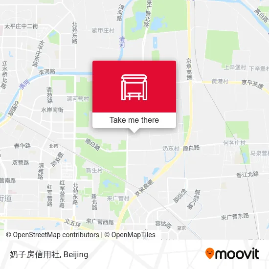 奶子房信用社 map