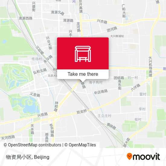 物资局小区 map