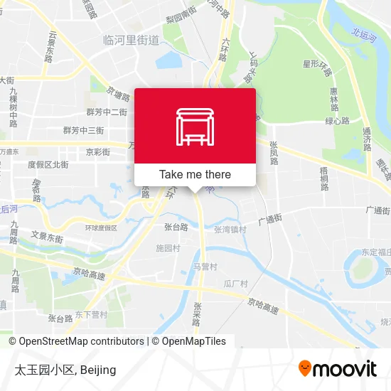 太玉园小区 map