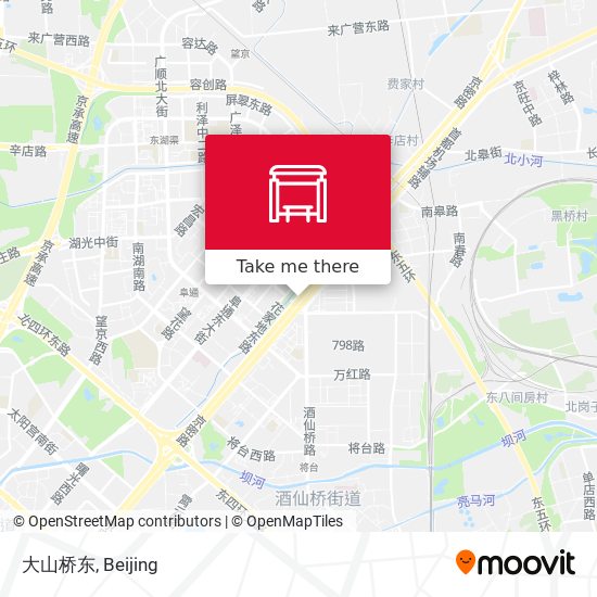 大山桥东 map
