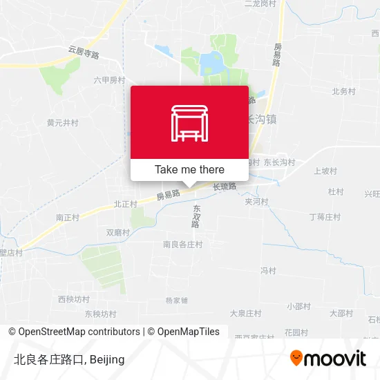 北良各庄路口 map
