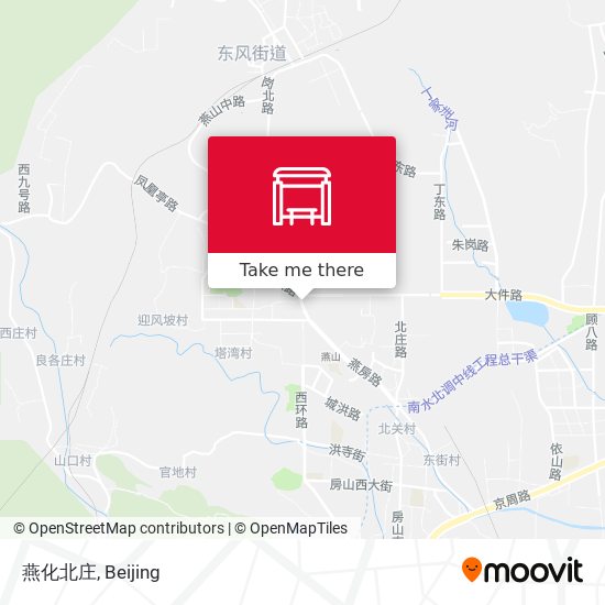 燕化北庄 map