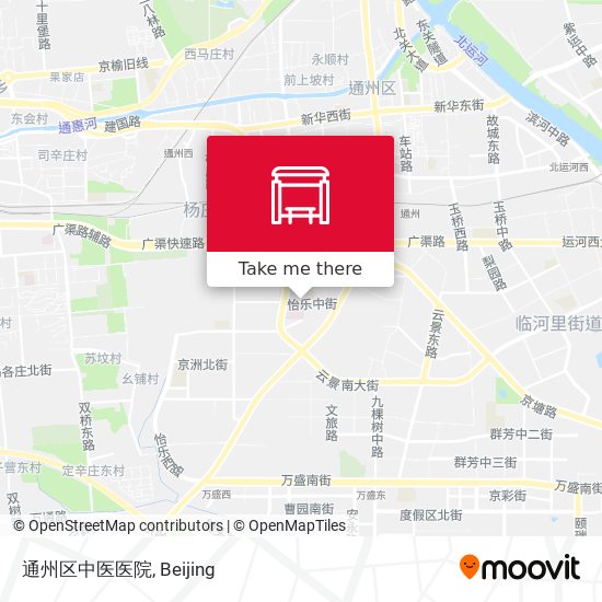 通州区中医医院 map