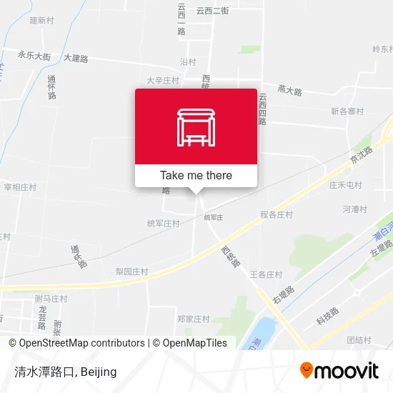 清水潭路口 map