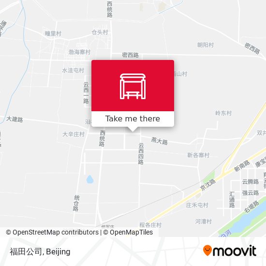 福田公司 map