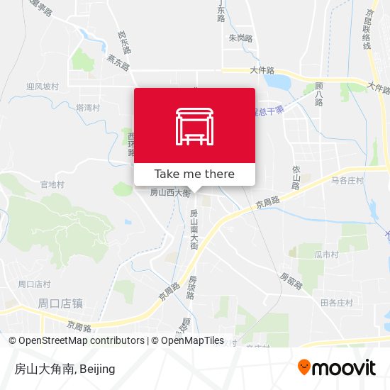 房山大角南 map