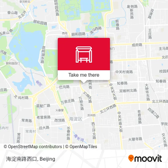 海淀南路西口 map