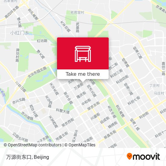 万源街东口 map