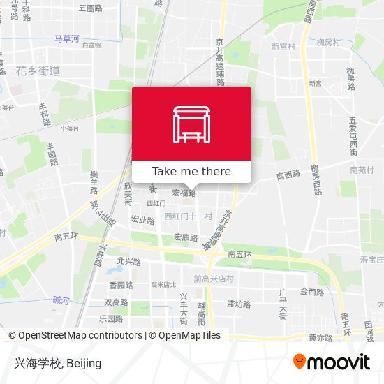兴海学校 map