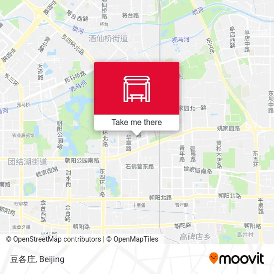 豆各庄 map