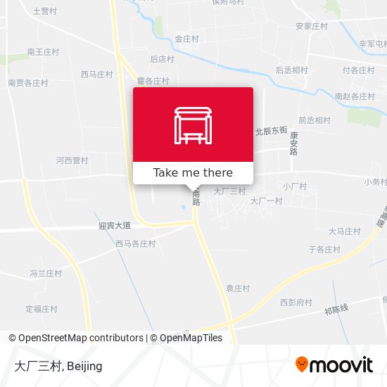 大厂三村 map