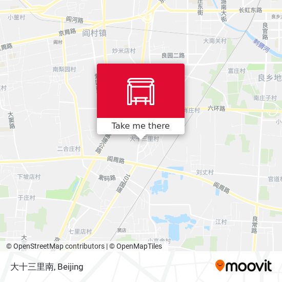 大十三里南 map
