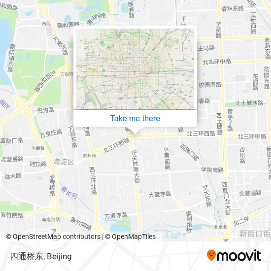 四通桥东 map