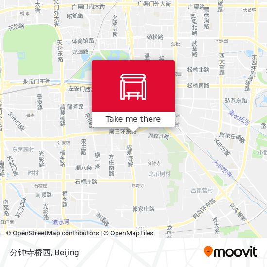 分钟寺桥西 map