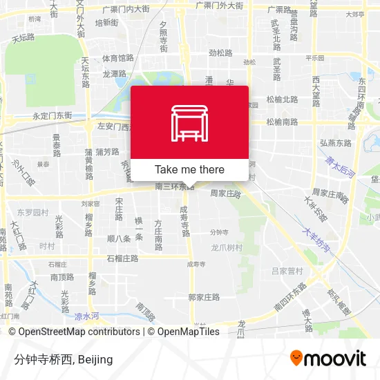 分钟寺桥西 map
