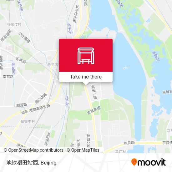 地铁稻田站西 map