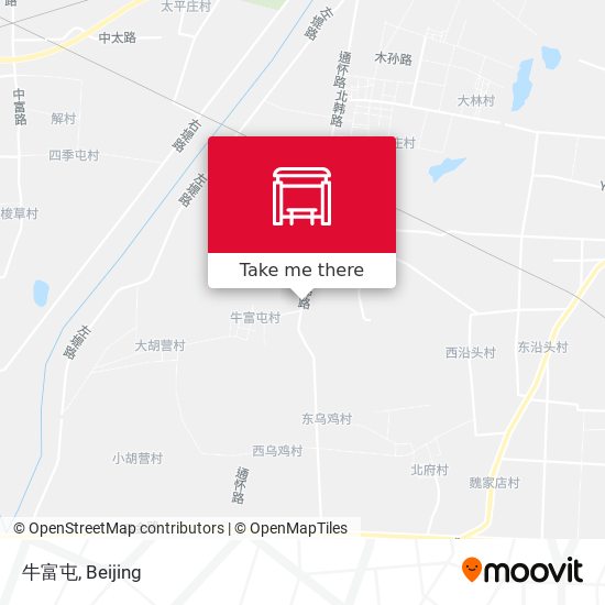 牛富屯 map