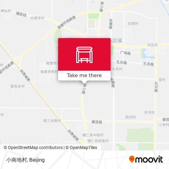 小南地村 map