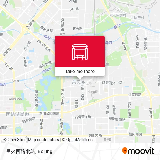 星火西路北站 map