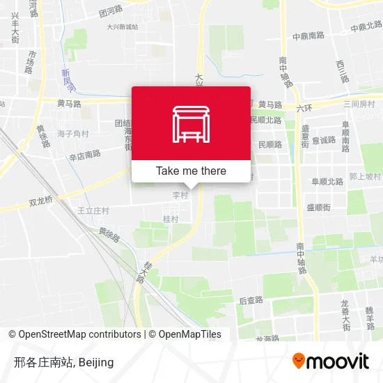邢各庄南站 map