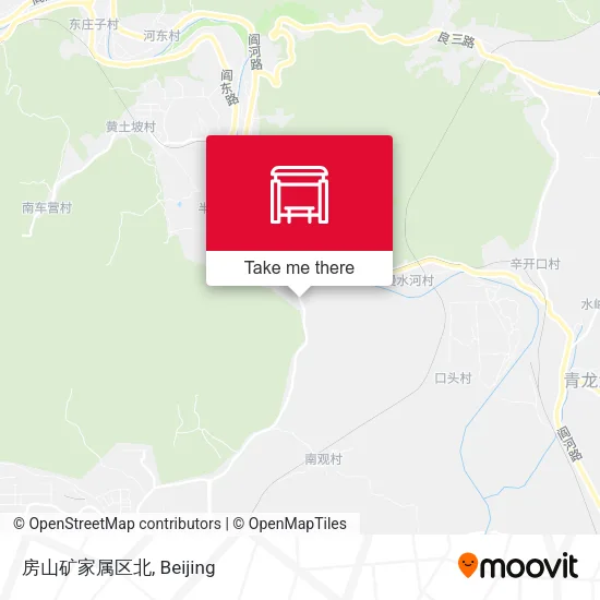 房山矿家属区北 map