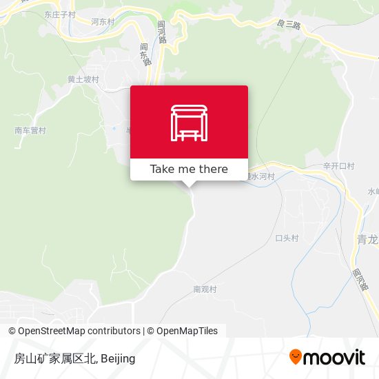 房山矿家属区北 map