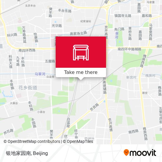 银地家园南 map