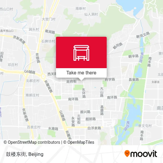 鼓楼东街 map