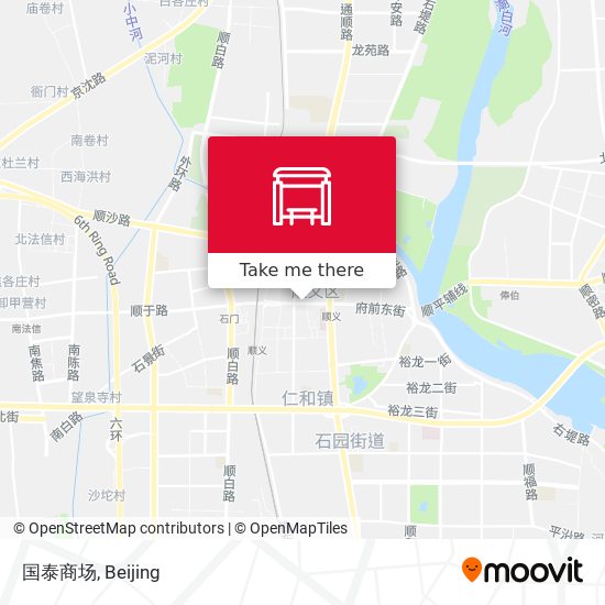 国泰商场 map