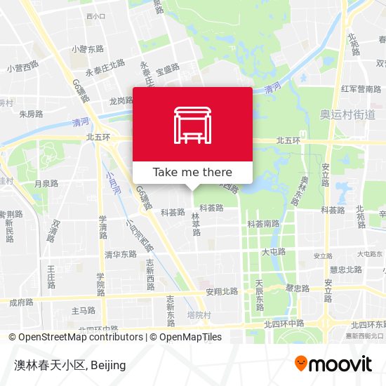 澳林春天小区 map