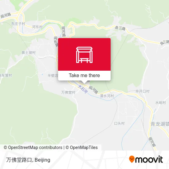 万佛堂路口 map