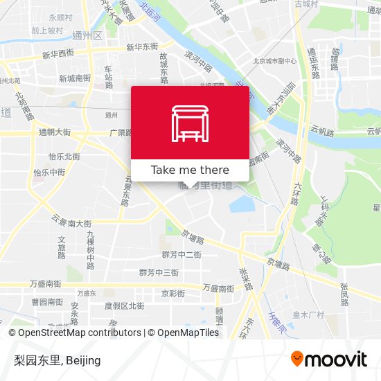 梨园东里 map