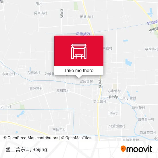 垡上营东口 map