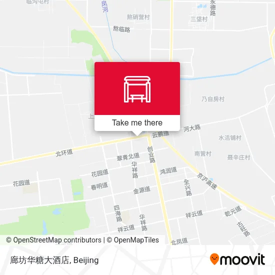 廊坊华糖大酒店 map