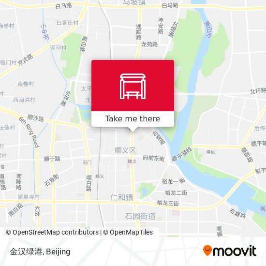 金汉绿港 map
