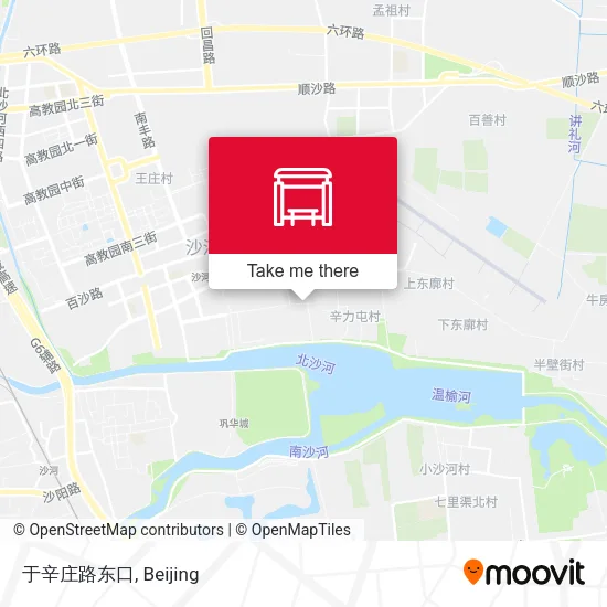 于辛庄路东口 map