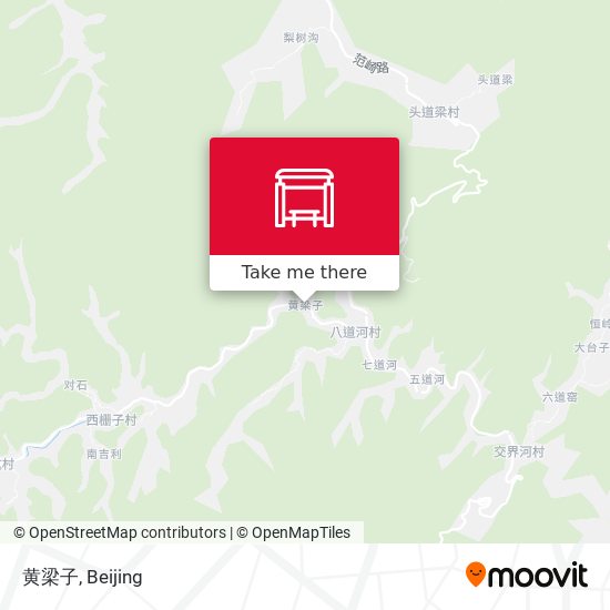 黄梁子 map