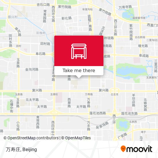 万寿庄 map