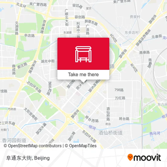 阜通东大街 map