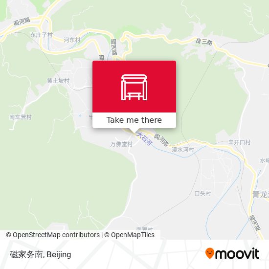 磁家务南 map