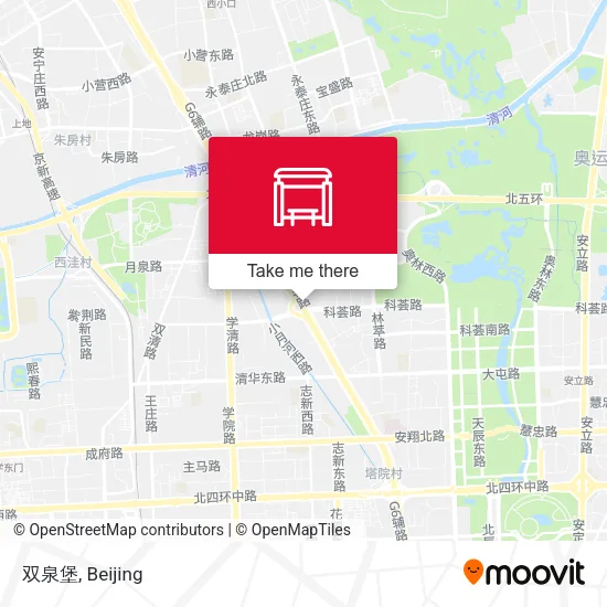 双泉堡 map
