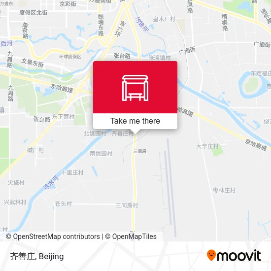 齐善庄 map
