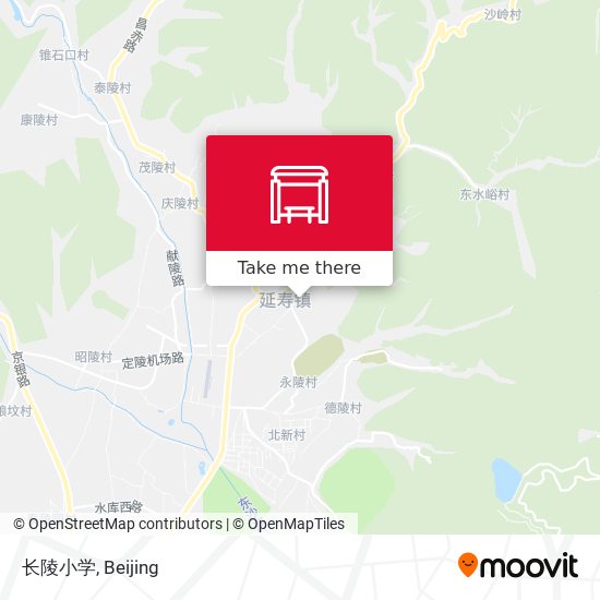 长陵小学 map