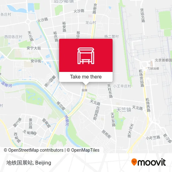 地铁国展站 map