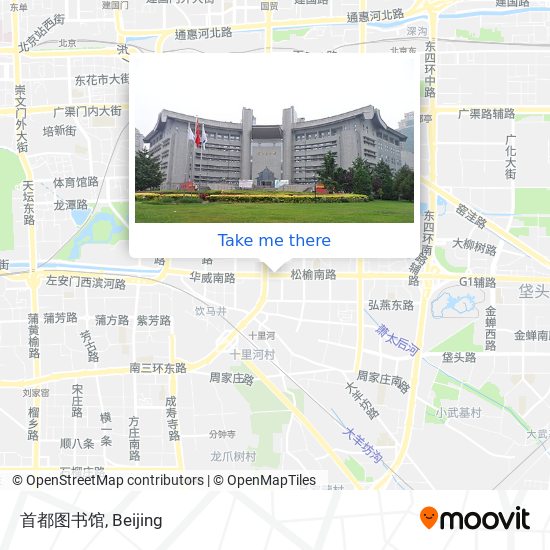 首都图书馆 map